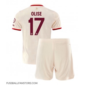 Bayern Munich Michael Olise #17 Replik 3rd trikot Kinder 2024-25 Kurzarm (+ Kurze Hosen)